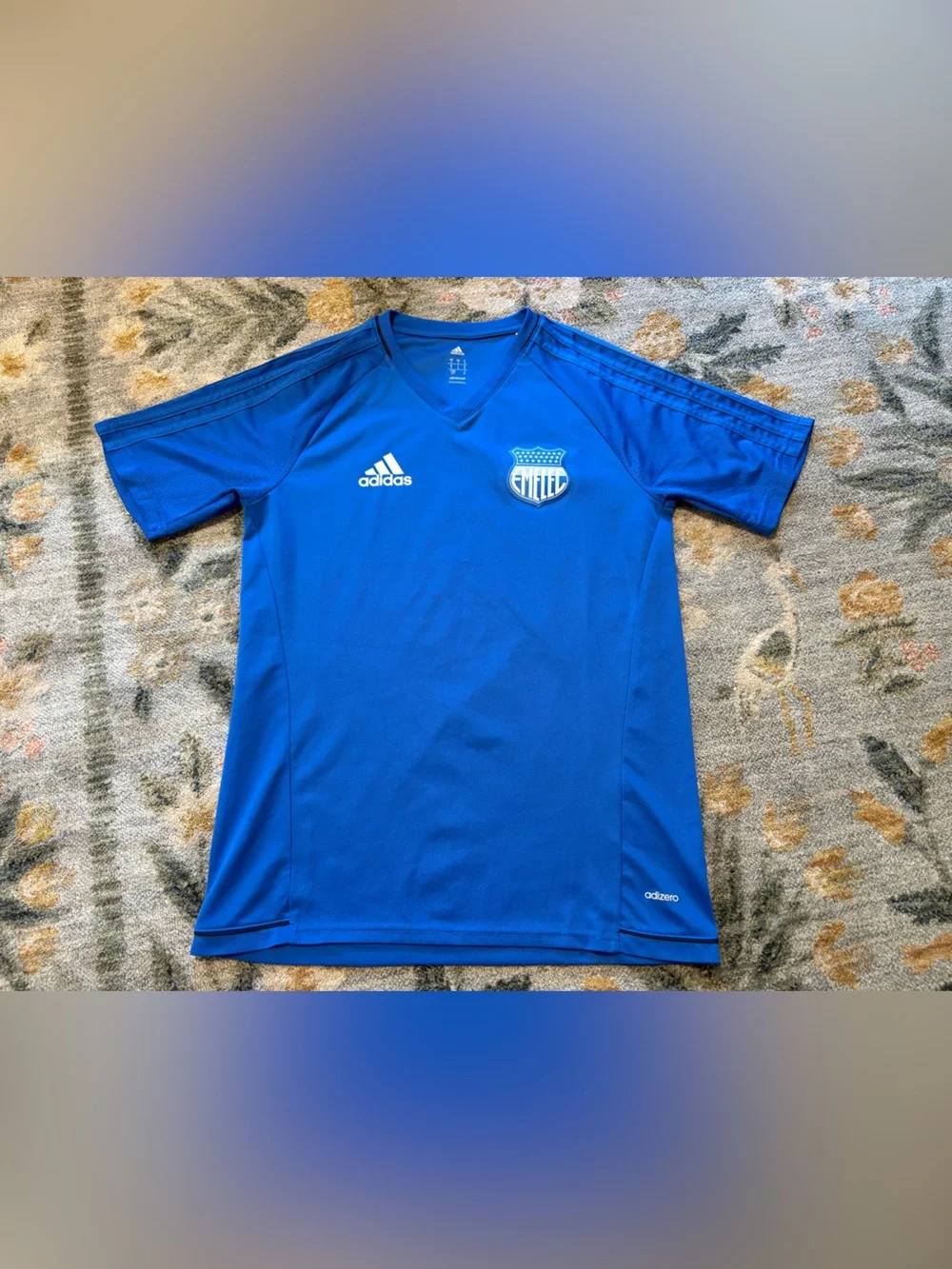 Adidas Ecuador EMELEC Jersey Men's Small Climalite Shirt‎